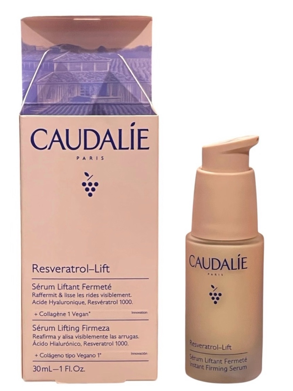 Caudalíe Paris Resveratrol Lift Instant Firming Serum - 1 oz - NEW - MSRP $85+